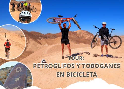 Petroglifos y Toboganes en Bicleta